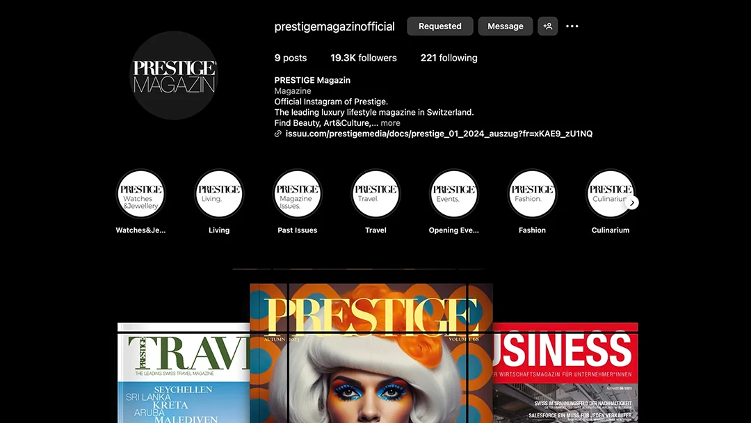 Prestige Magazine — Die Künstliche Revolution