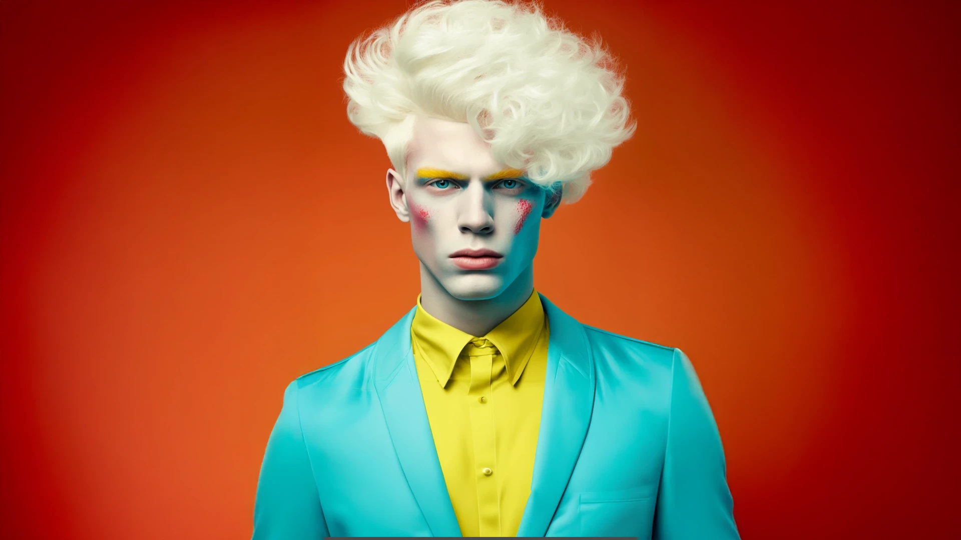 Wigging It Out — pop-art wig illustration, Rob