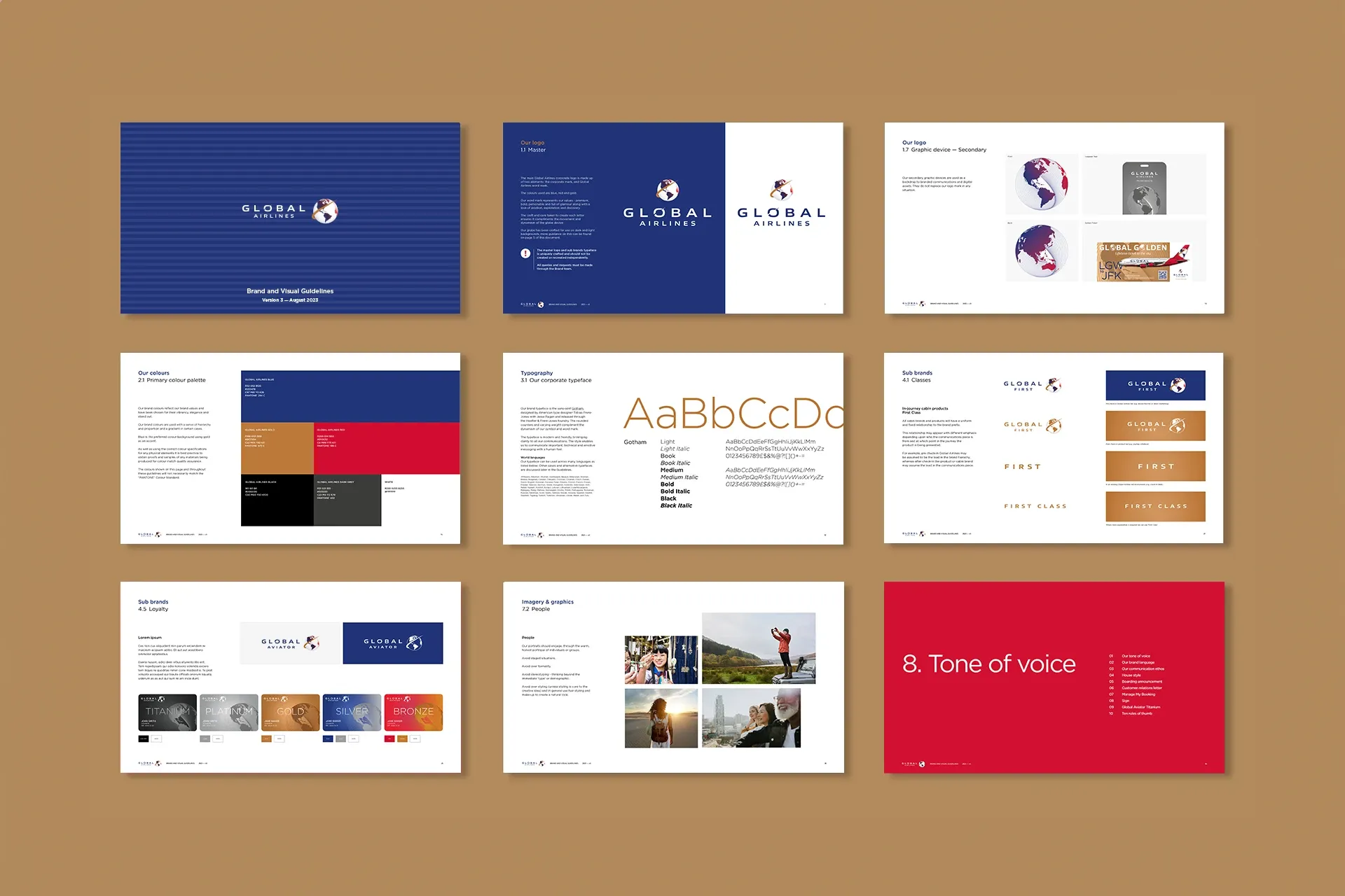 Global Airlines' Brand Guidelines
