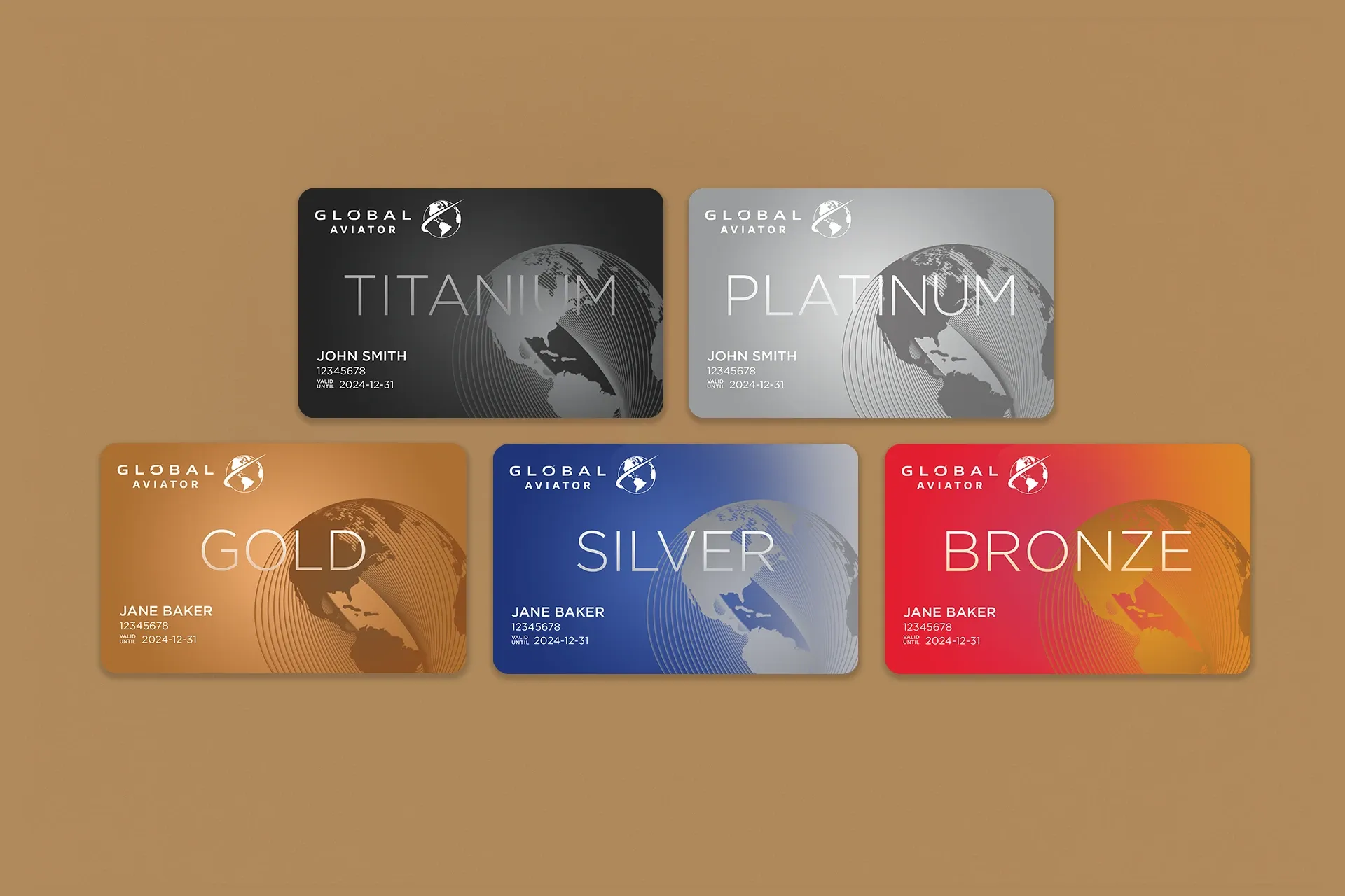 Global Airlines' Loyalty Cards