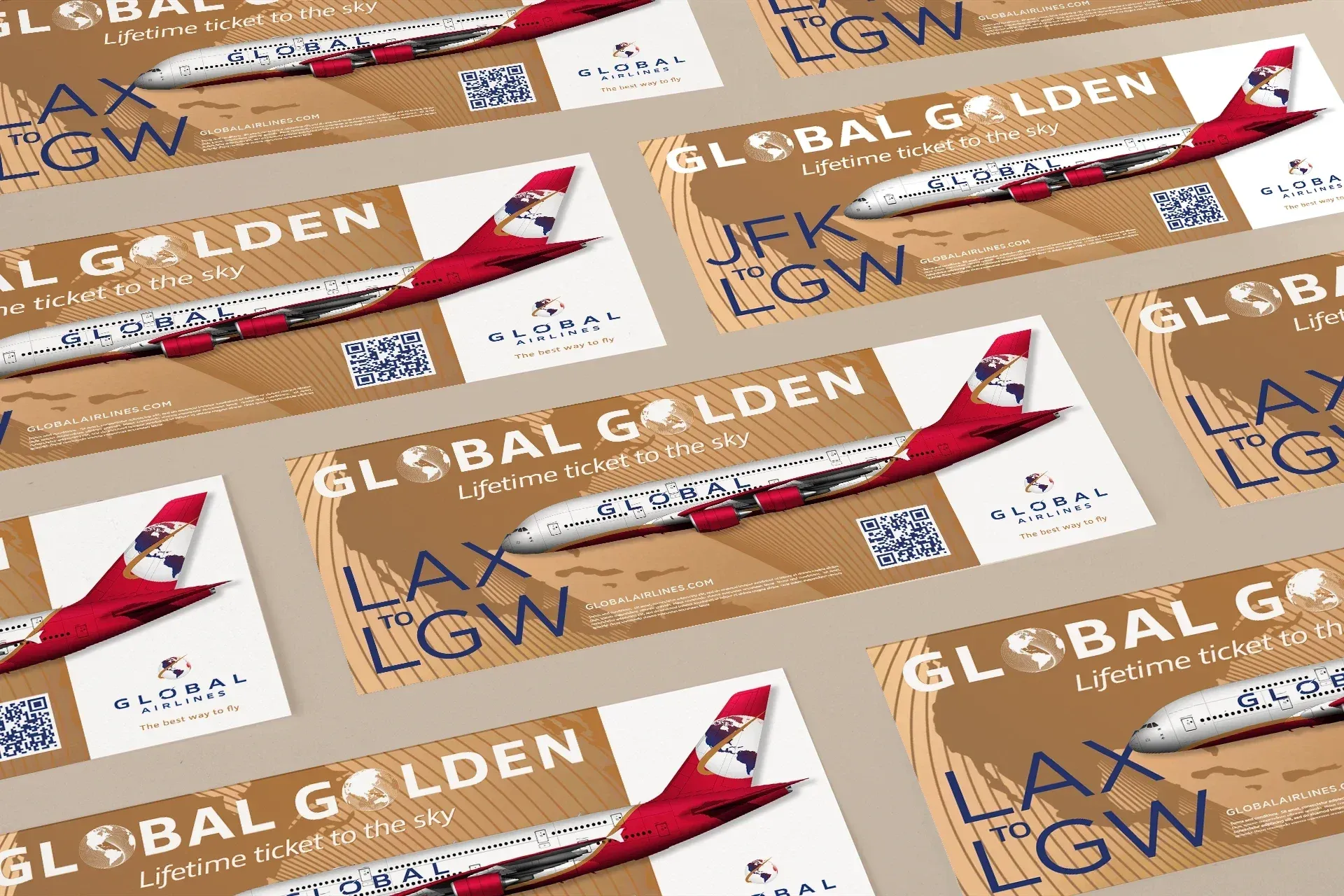 Global Airlines' Golden Ticket