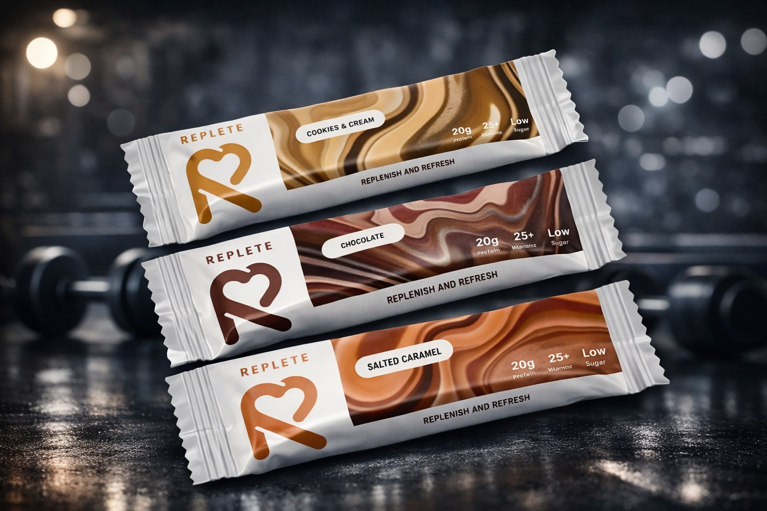 Replete Snack Bar Packaging